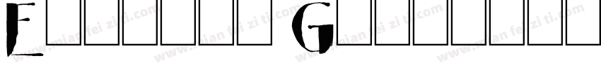 Eastern Grotesque字体转换
